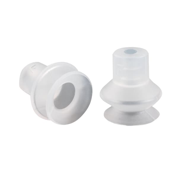 Fipa Bellows vacuum cup diam. 16 mm, Silicone transparent 23.016.236.2 - main